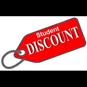 Student Discounts!
